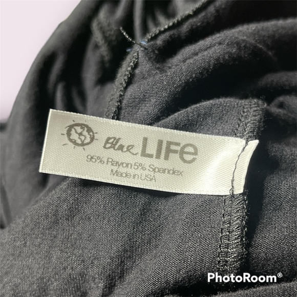 Blue Life Black Cutout Maxi Dress Size S - Picture 4 of 4